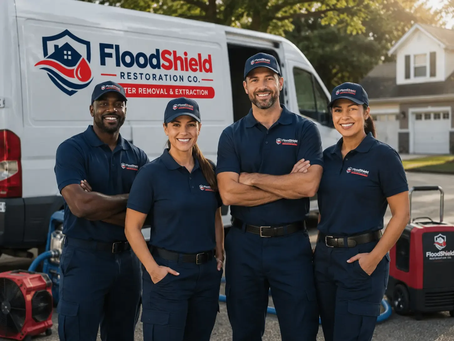Flood Damage Restoration company in Guernsey, IA